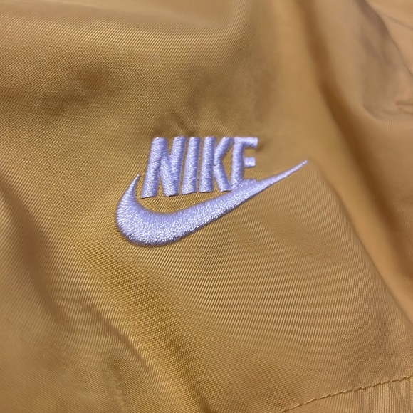 Original Men’s Nike Yellow Woven Shorts, Size L, with Drawstrings - Picture 4 of 5